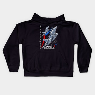 Dassault Rafale French Fighterjet Kids Hoodie